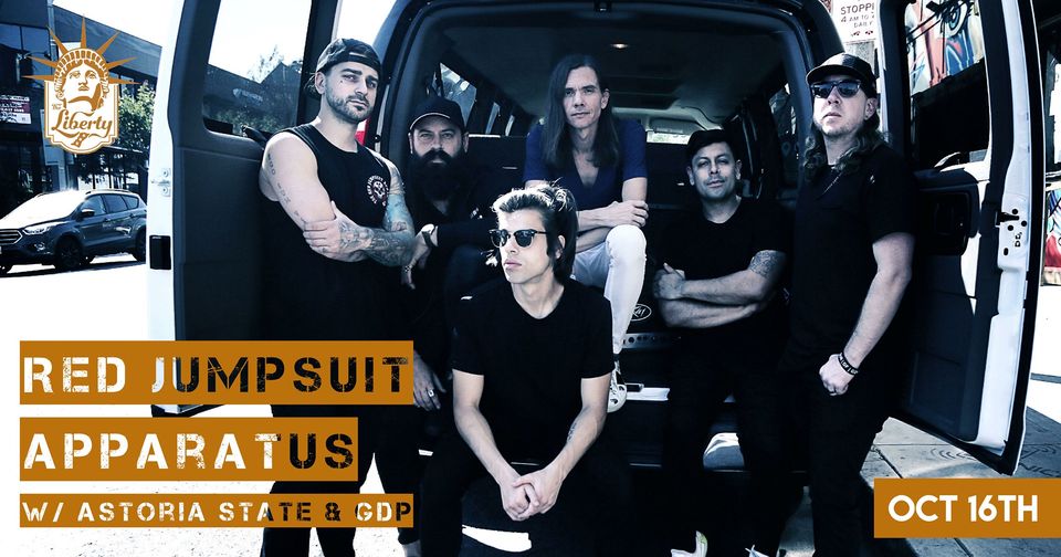 Red Jumpsuit Apparatus w/ Astoria State & GDP