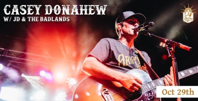 Casey Donahew w/ JD & The Badlands Live at The Liberty!