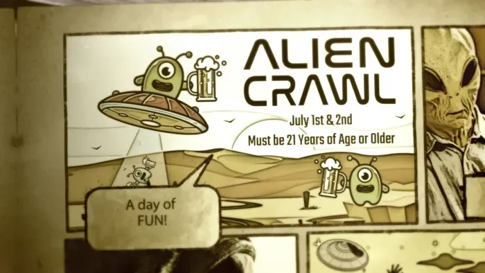 UFO FESTIVAL- Awesome Alien Crawl
