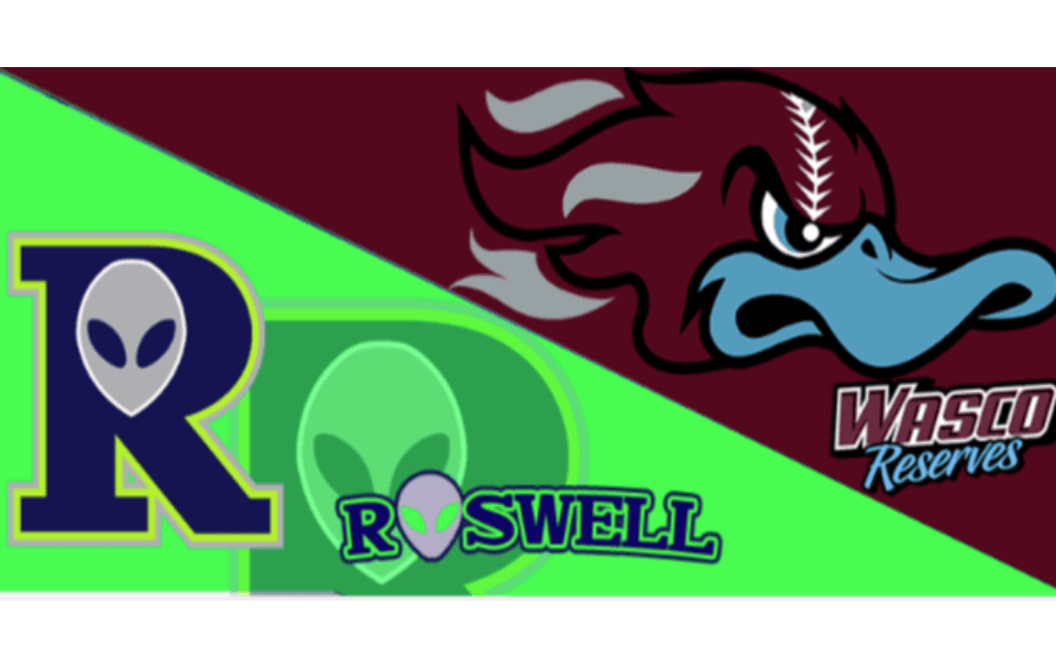 Event Image for the Wasco Reserve at Roswell Invaders Baseball Game