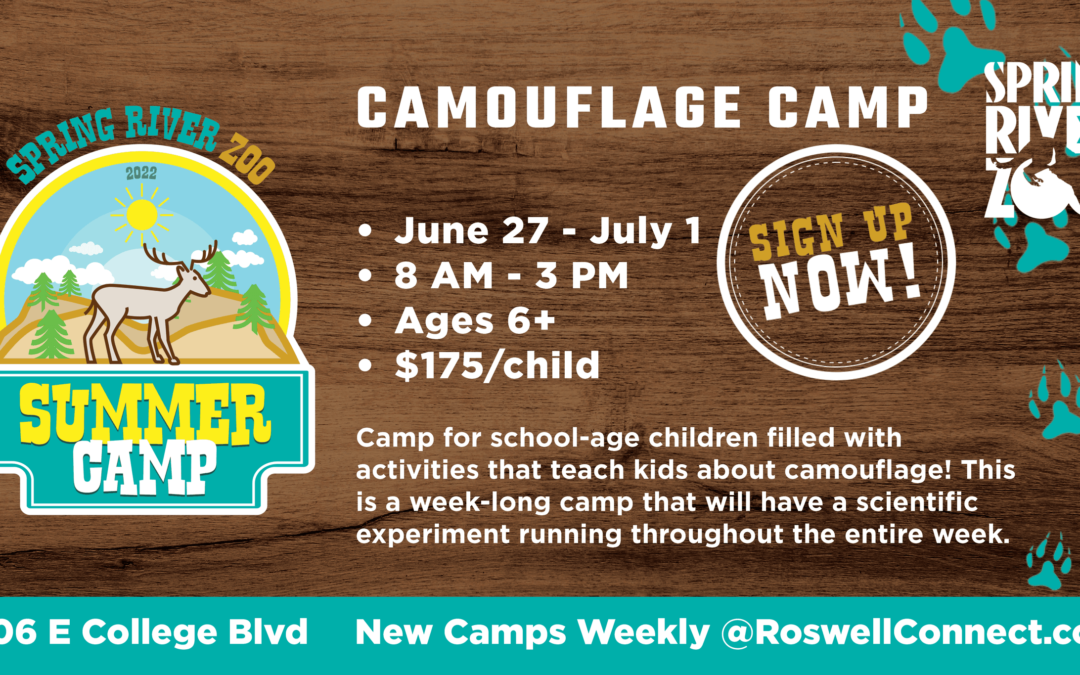 Spring River Zoo Camouflage Camp