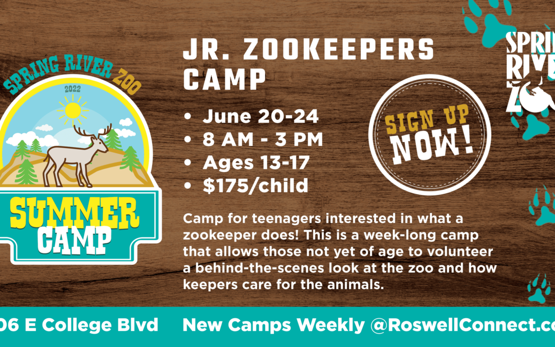 Jr. Zookeepers Camp
