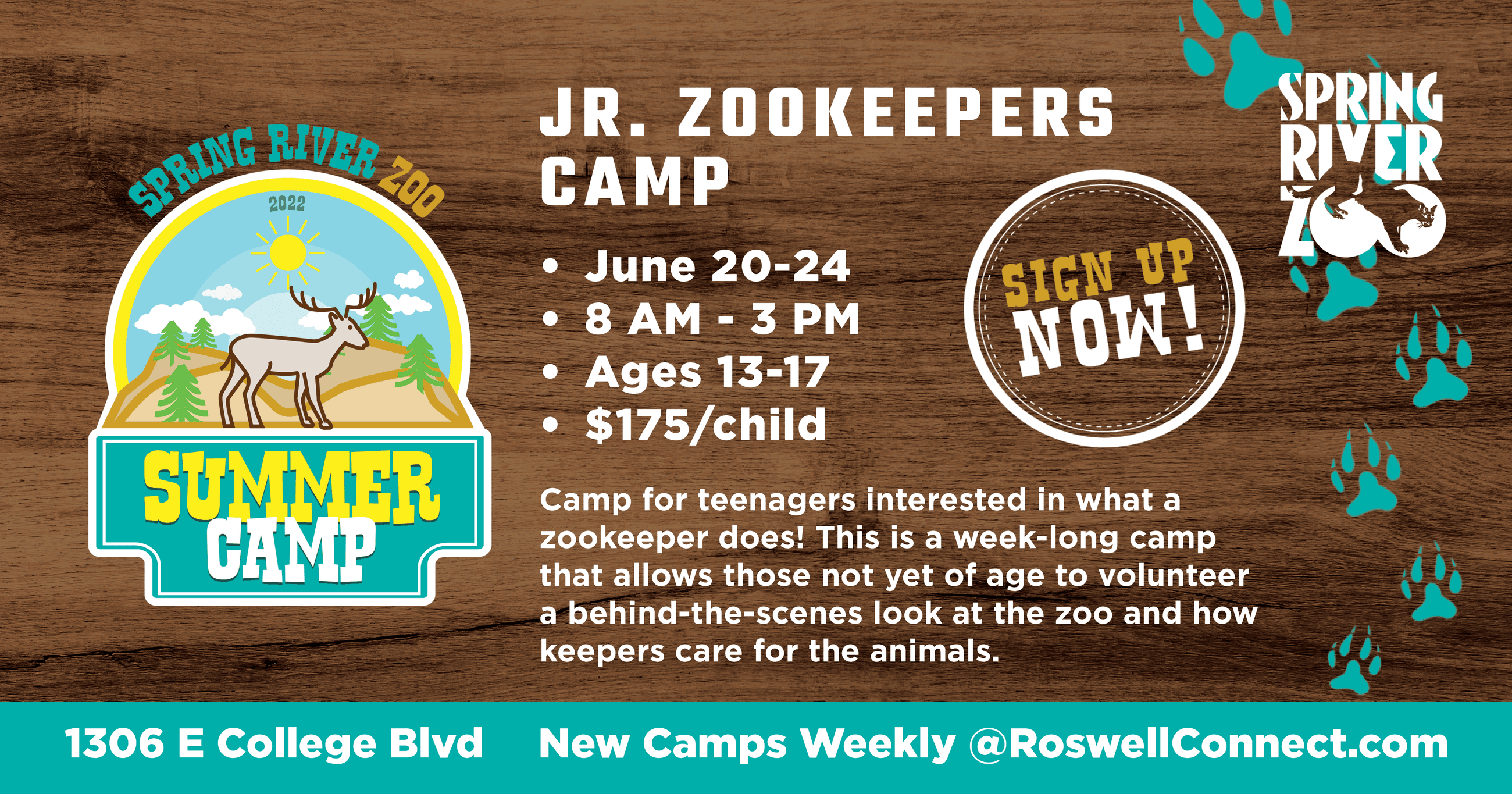 jr. zookeeper camp