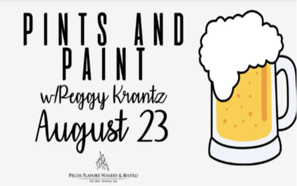 Event Banner with details and a image of a pint of beer