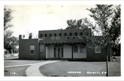 photo of Roswell Museum in 1937