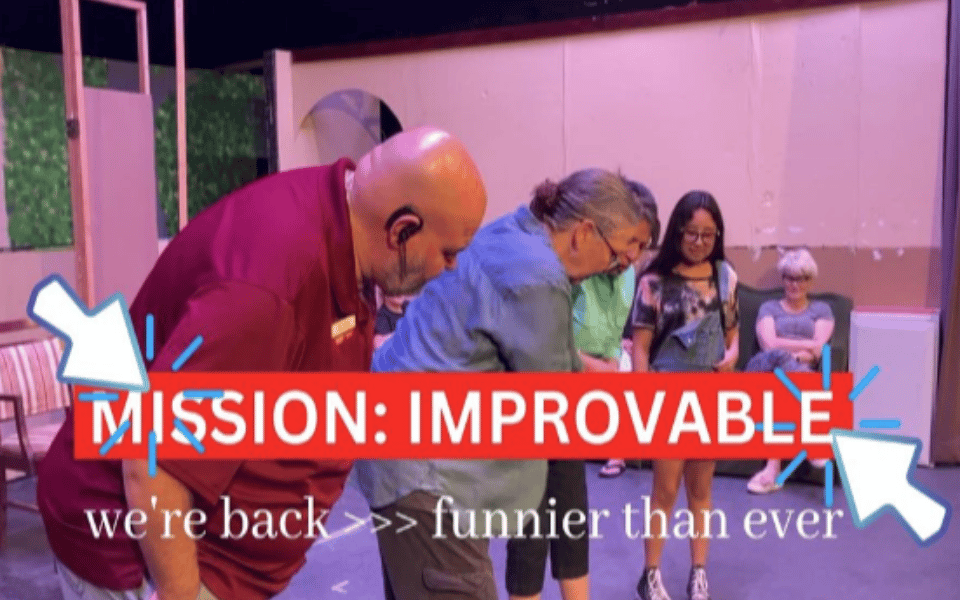 Mission: Improvable event image with people bowing while doing a live performance