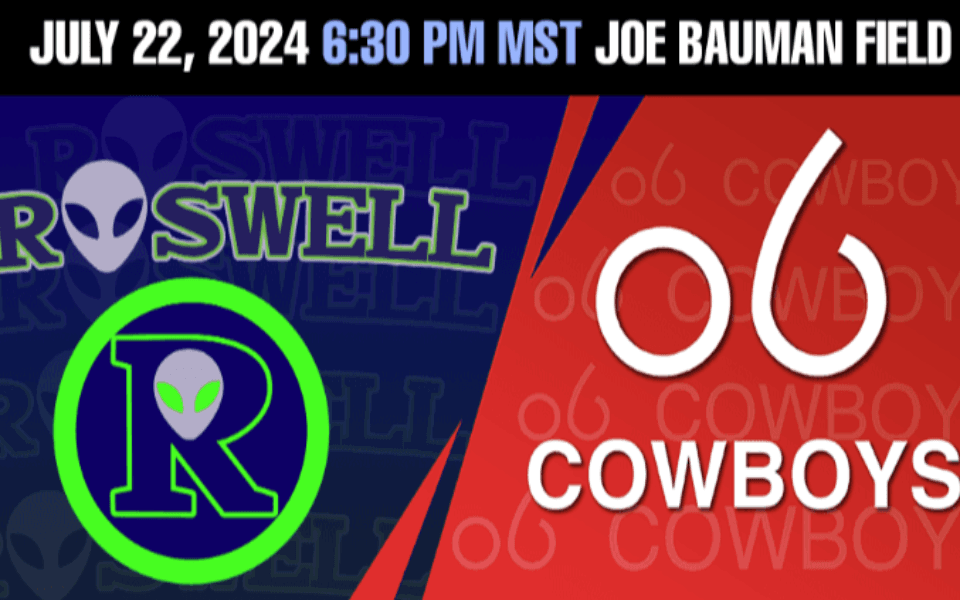 Alpine Cowboys at Roswell Invaders