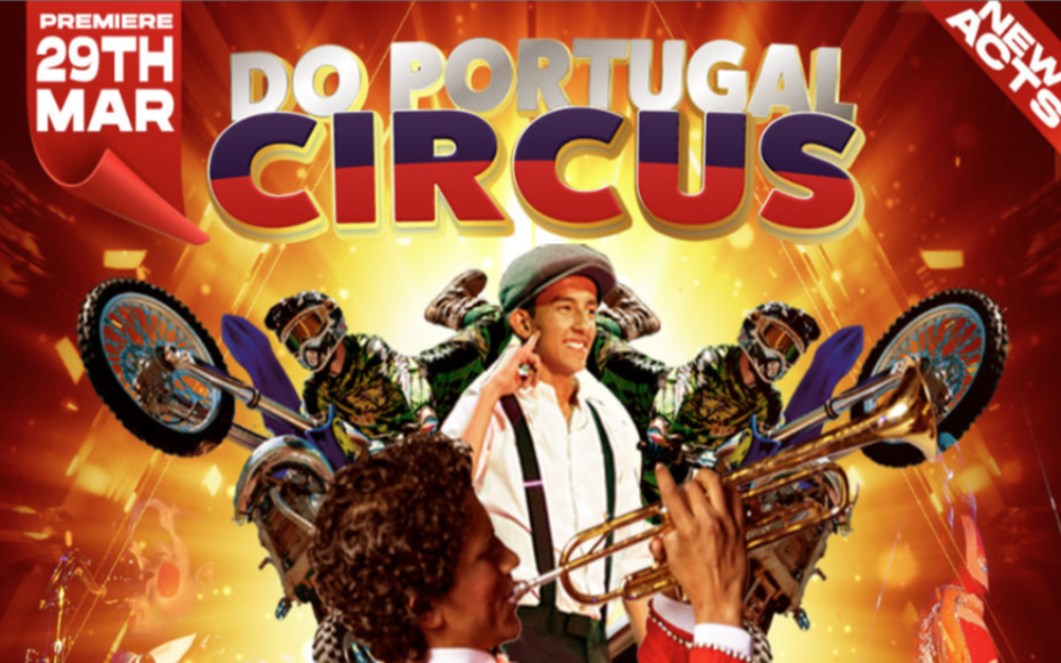 A flyer for the March/April 2024 Do Portugal Circus when they will visit Roswell, NM.