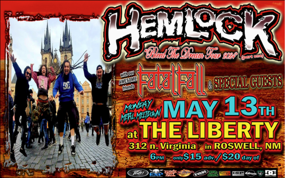 Monday Metal Madness: Hemlock with Fatal Fall and Special Guest